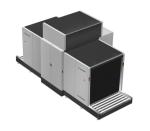 180 × 180 cm tunnel dual-view X-ray baggage scanner