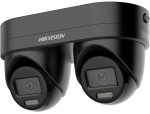 4 MP AcuSense IP dual-lens turret kamera;IR/láthatófény;beépített mikrofon;fény-/hangriasztás;NEMA4X