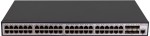 54-port switch; L2; 48 1000M RJ45 + 6 10G SFP; managed 54-port switch; L2; 48 1000M RJ45 + 6 10G SFP; managed