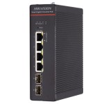 6-port industrial PoE switch (300 W); 4 PoE+/ 2 SFP uplinks; managed; without power supply 6-port industrial PoE switch (300 W); 4 PoE+/ 2 SFP uplinks; managed; without power supply