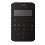 Vezeték nélküli LCD+LED kezelő AXPro központokhoz; 868 MHz; fehér; 4x CR123A elem; fekete Vezeték nélküli LCD+LED kezelő AXPro központokhoz; 868 MHz; fehér; 4x CR123A elem; fekete