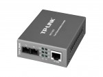Monomódusú optikai RJ45 (100 Mbps) átalakító; 20 km hatótávval 1310 nm TX, 1310 nm RX