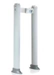 Outdoor walk-through metal detector with column design
